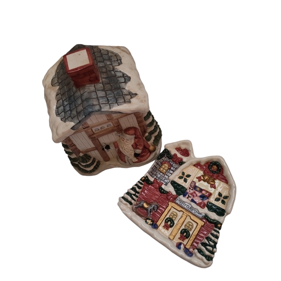 Fitz and Floyd Omnibus Cookie Jar and Tray Vintage - Picture 9 of 9